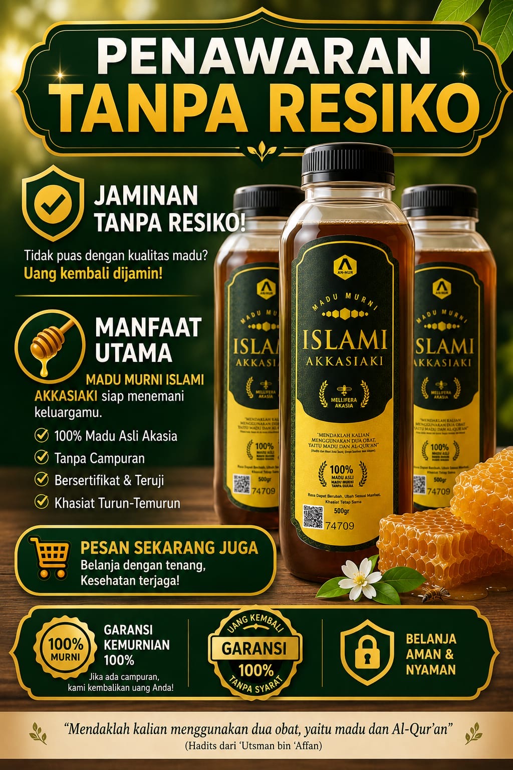 Produk Madu Islami Akkasiaki 3